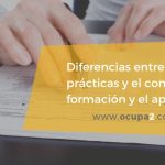 diferencias entre los contratos de prácticas y formación y aprendizaje