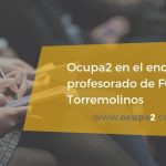 Ocupa2 en el encuentro del profesorado de FOL de Torremolinos